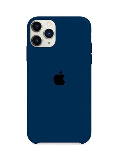 Buy Protective Silicone Case Cover For Apple iPhone 12 Pro Yale Blue in Saudi Arabia