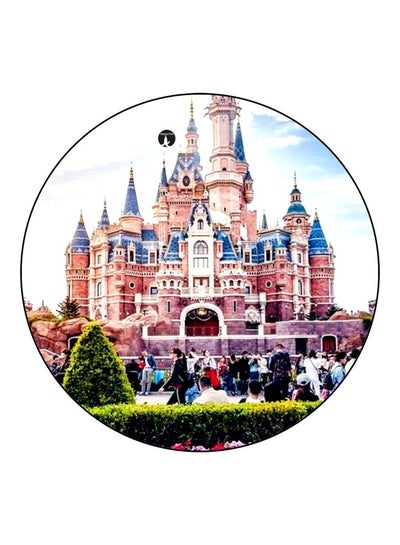 Buy Disneyland Printed Fridge Magnet Blue/Pink/Green 5.5cm in Saudi Arabia