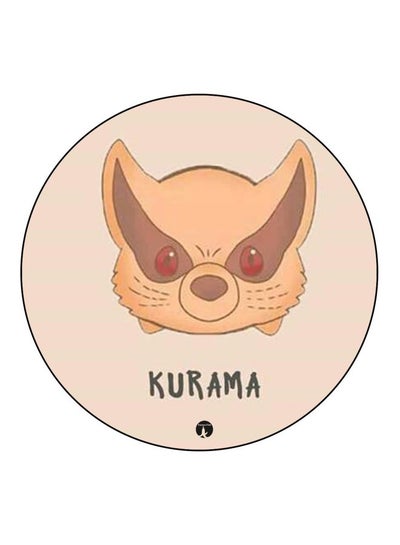 Buy Kurama Printed Fridge Magnet Pink/Brown/Red 5.5cm in Saudi Arabia