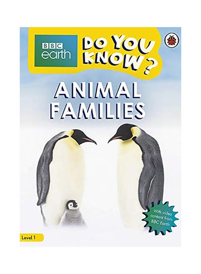 Buy Animal Families - Bbc Do You Know? paperback english - 2020 in UAE