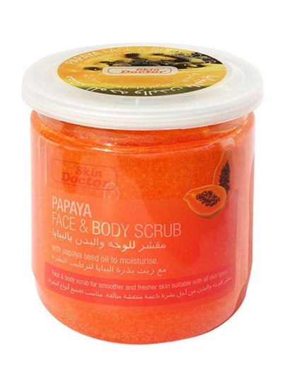 Buy Papaya Face And Body Scrub 500ml in UAE