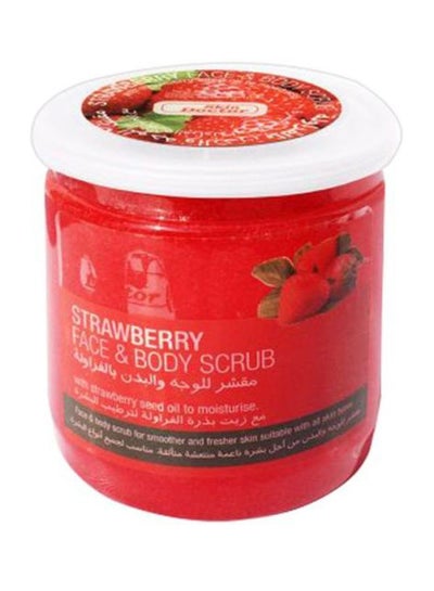 Buy Strawberry Face And Body Scrub 500ml in UAE