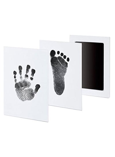 Buy Baby Foot And Art Inkless Print Frame White/Black in UAE