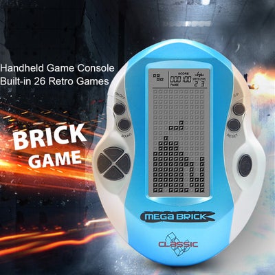 Buy 3 Inch LCD Screen Mini Portable Built-In 26 Pocket Handheld Video Game Console in UAE