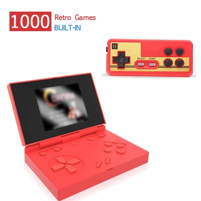 Buy Retro Built-In 1000 Classical Portable Pocket Mini Handheld Game Console in UAE