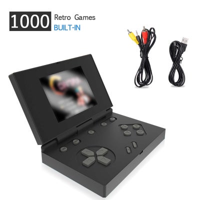 Buy Retro Built-In 1000 Classical Portable Pocket Mini Handheld Game Console in UAE