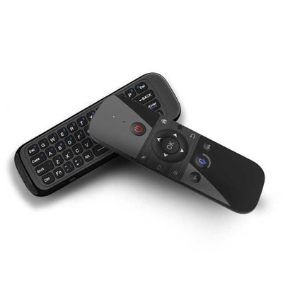 Buy Air Mouse Wireless Keyboard Voice Control Black in Saudi Arabia