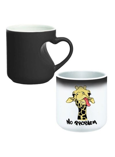 Buy No Problem Printed Magic Coffee Mug White/Yellow/Black in Egypt