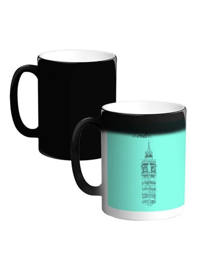 Buy London Printed Magic Coffee Mug White/Blue in Egypt