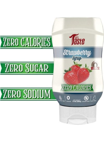 Buy Strawberry With Zero Calories Syrup 335grams in UAE