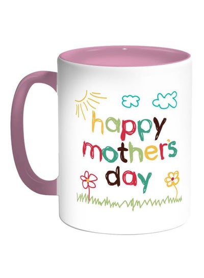 Buy Happy Mothers Day Printed Coffee Mug Multicolour in Egypt