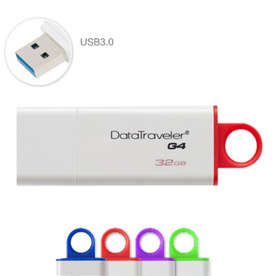 اشتري محرك أقراص فلاش ناقل للبيانات بذاكرة تخزين خارجية سعة 32 جيجابايت بمنفذ USB 3.0  C2932-32-L أبيض & أحمر في الامارات