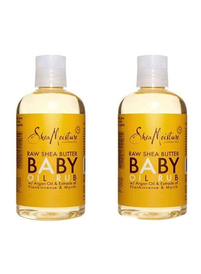 Buy Raw Shea Chamomile And Argan Oil Baby Oil Rub in Saudi Arabia