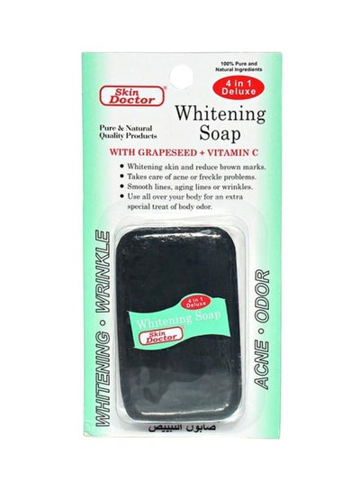 Buy 4-In-1 Deluxe Whitening Soap With Grapeseed And Vitamin C 80grams in UAE