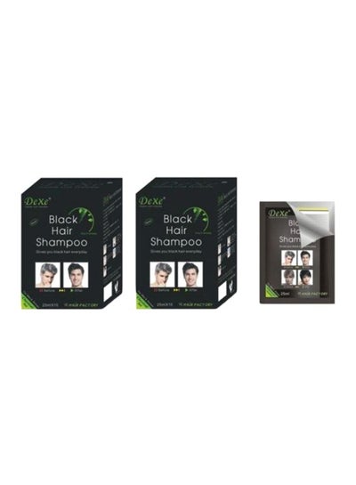 Buy Pack Of 2 Black Hair Shampoo 50ml in UAE