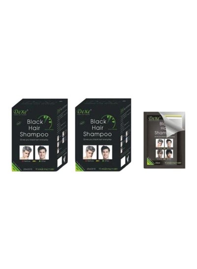 Buy Pack Of 2 Black Hair Shampoo 50ml in Saudi Arabia