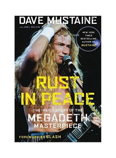 Buy Rust in Peace: The Inside Story of the Megadeth Masterpiece hardcover english in UAE