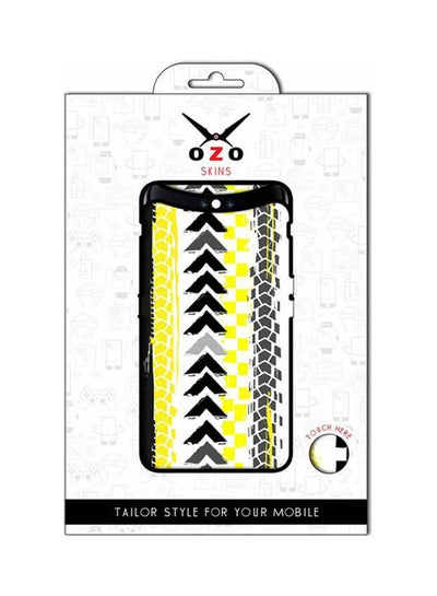 Buy Racing Road Effect Mobile Back Skin SE153RRE for Apple Iphone XS Max White/Black/Yellow in Egypt