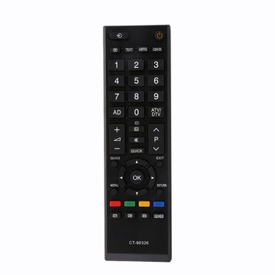 Buy New Replacement Remote Control For TOSHIBA 3D SMART LED LCD TV 42RV635DB 40LV665DB 42AV635DB CT-90326 Black in Saudi Arabia