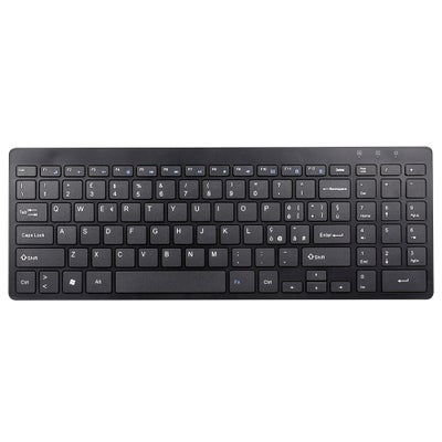 اشتري 2.4G 95 Keys Wireless Mute Keyboard For PC Laptop أسود في السعودية