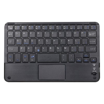 Buy Universal Wireless BT Keyboard Three System Rechargeable Mobilephone Tablet Black in Saudi Arabia