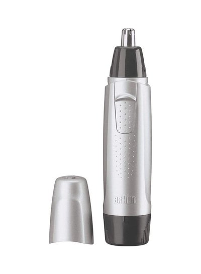 Buy Nose And Ear Trimmer Silver/Black 2.6x2.6x12.6cm in UAE