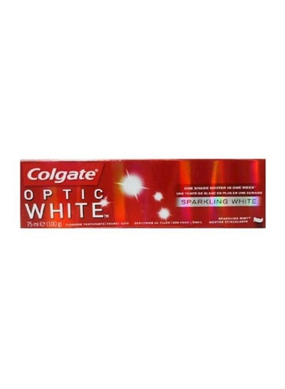 Buy Optic Sparkling Toothpaste White 75ml in UAE