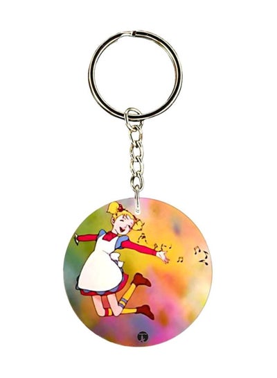 Buy Anime Sandy Bell Printed Keychain Multicolour in Saudi Arabia