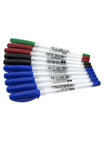 Buy 10-Piece Grip X Ballpoint Pens Set Multicolour in Saudi Arabia