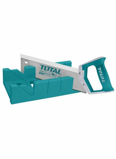 Buy Mitre Box THT59126 Back Saw Light Blue/White 12inch in Saudi Arabia