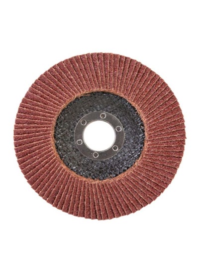 Buy Abrassive Flap Disc 115Mm G120 Red/Grey in UAE