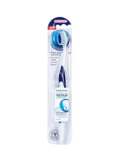 Buy Advanced Repair And Protect Toothbrush White/Blue in Saudi Arabia
