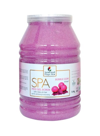 Buy Spa Pedi Gel Scrub Pink 5kg in UAE