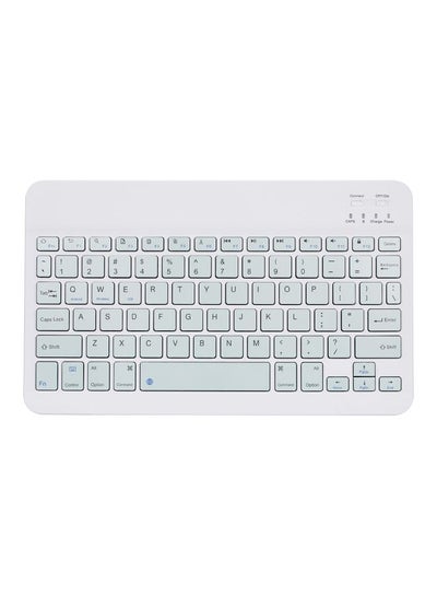Buy Wireless Bluetooth Keyboard White in UAE