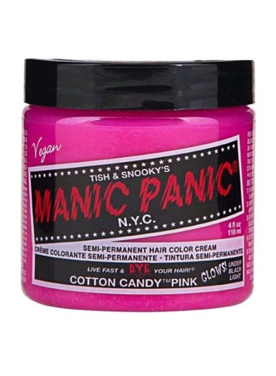 Buy Semi-Permanent Hair Colour Cream Cotton Candy Pink 118ml in Saudi Arabia