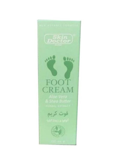 Buy Foot Cream With Aloe Vera And Shea Butter 100ml in Saudi Arabia