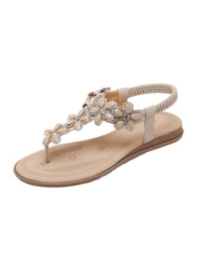 stone studded sandals