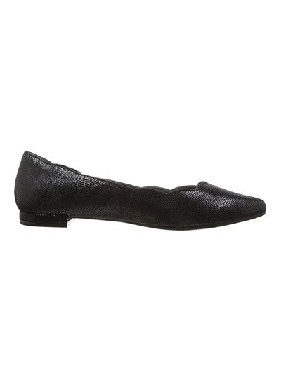 Buy Flower Girl Slip On Shoes Black in Saudi Arabia