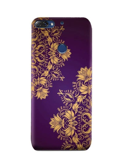 Buy Protective Case Cover For  Lenovo K5 Note (2018) Purple/Gold in UAE