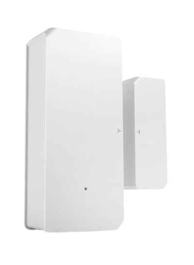 Buy 5-Piece Wireless Anti-Theft Door Window Alarm Sensor White 12x6x10cm in Saudi Arabia