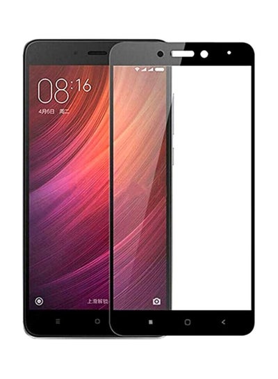 Buy Tempered Glass Screen Protector For Xiaomi Redmi Note 4 Black/Clear in UAE