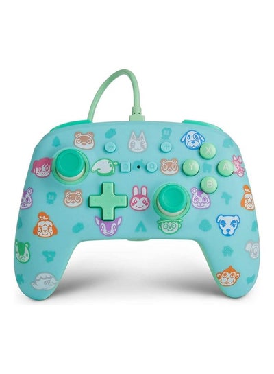 Buy PowerA Enhanced Wired Gaming Controller for Nintendo Switch, Animal Crossing, Blue in Saudi Arabia