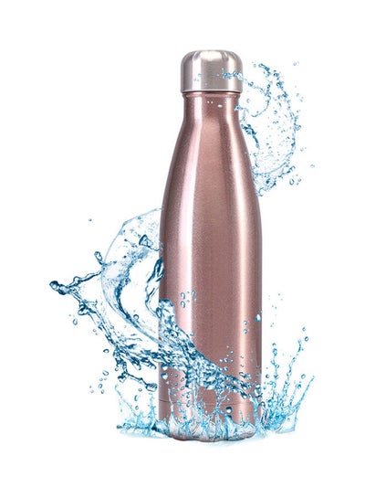 Buy 500ML Stainless Steel Vacuum Insulated Water Bottle Cola Shape Bottle Keep 12 Hours Cold & Hot Reusable Metal Leak-Proof Sports Flask 28*8*9cm in Saudi Arabia