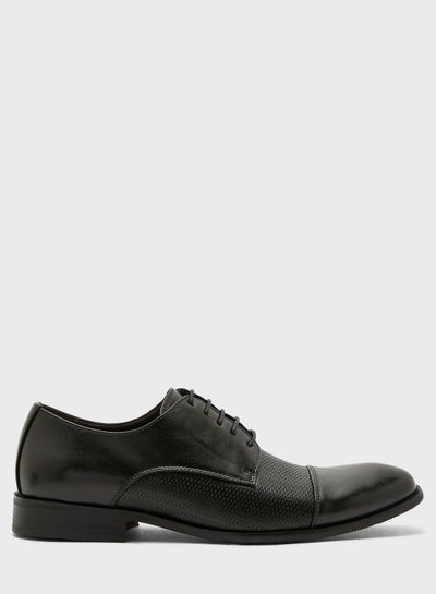 Buy Formal Lace Up Shoes Black in UAE