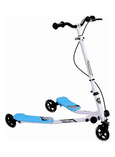 Buy Wiggle Scooter For Kids Fashion Sports 3 Wheels 96x25x20cm in Saudi Arabia