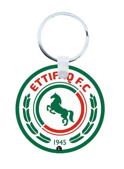 Buy Football Club Ettifaq Printed Keychain Multicolour in Saudi Arabia