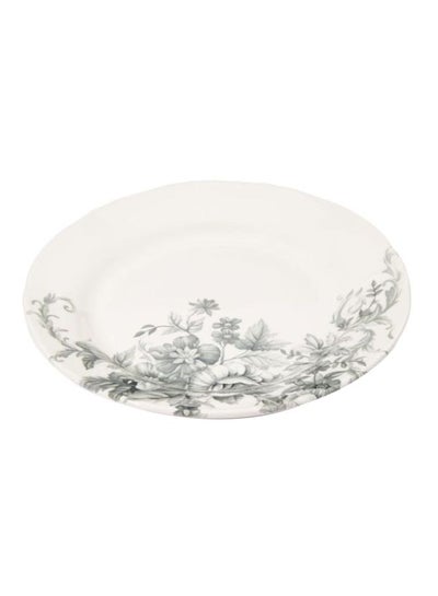 Buy Salad Plate White/Grey 21cm in UAE