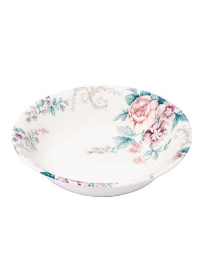 Buy Salad Bowl White/Blue/Pink 24cm in UAE