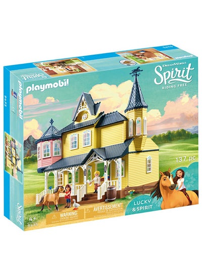 Buy 137-Piece Lucky And Spirit Figures Playset 39 x 34 x 48cm in UAE