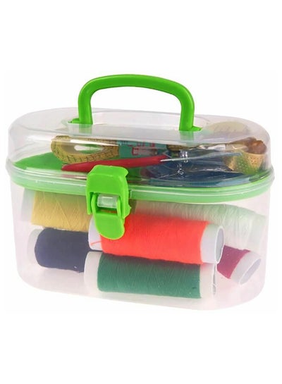 اشتري Portable Mini PP Sewing Box Multicolor في مصر